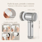LilyScrub® - Spazzola Elettrica 5 in 1